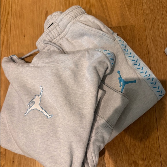 Jordan Other - Jordan Gray and Blue‎ Sweatpants for Everyday Comfort